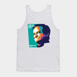 In Memoriam Robin Williams Tank Top